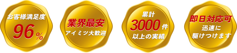 私達が丁寧に対応いたします